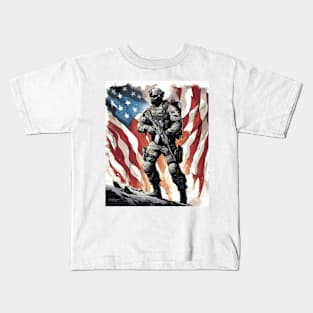 Tactical Soldier Kids T-Shirt